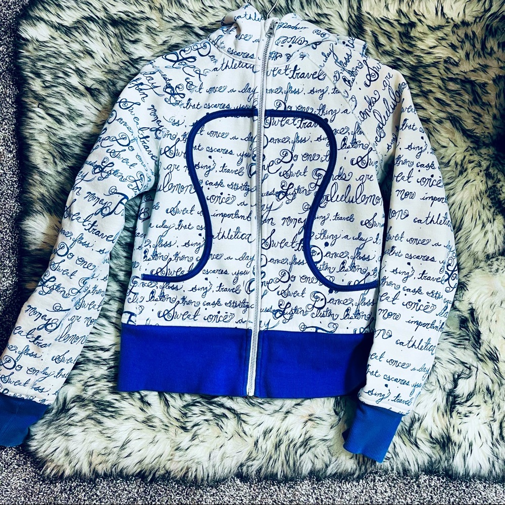 Lululemon zip up hoodie jacket with pockets
